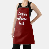 Persoonlijke Halloween Schort (Insitu)