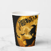 Persoonlijke halloween Witch Paper-bekertjes Papieren Bekers (Voorkant)