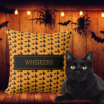 Persoonlijke Halloween Zwarte Kat Liefhebber Pompo