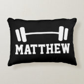 Persoonlijke halterwerp kussen (Voorkant)