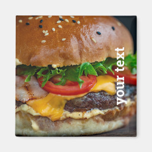 Persoonlijke Hamburger Photo Magnet