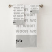 Persoonlijke handdoek, handdoek voor dog-puppy Bat (Insitu)