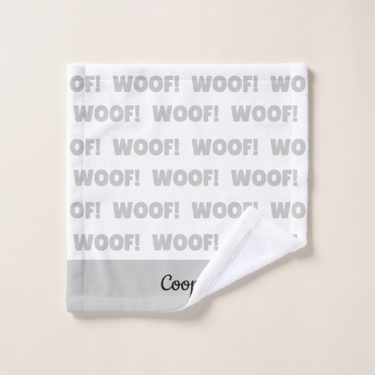 Persoonlijke handdoek, handdoek voor dog-puppy Bat (Wasdoekje)