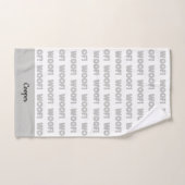 Persoonlijke handdoek, handdoek voor dog-puppy Bat (Handdoek)