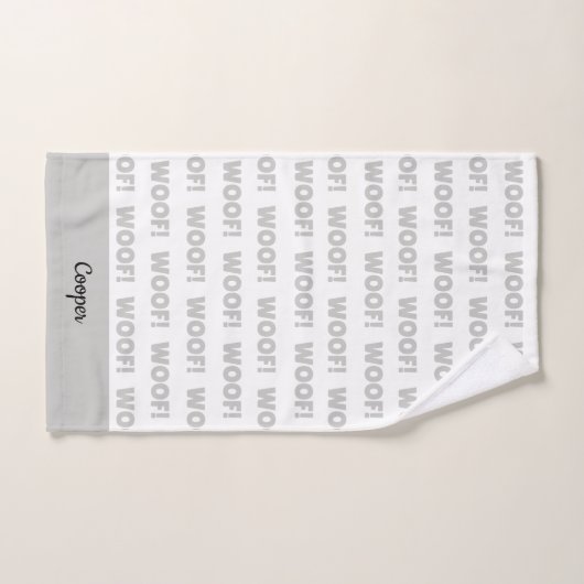 Persoonlijke handdoek, handdoek voor dog-puppy Bat (Handdoek)