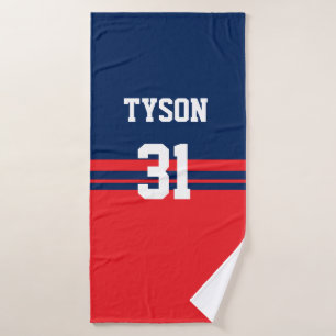Persoonlijke handdoek voor Hockey Bath
