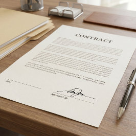 Persoonlijke handgeschreven handtekening | Documen Zelfinktende Stempel