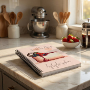 Persoonlijke Handgetekende Cake Notitieboek