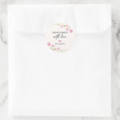 Persoonlijke handheld met sticker (Tas)