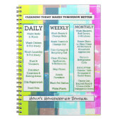 Persoonlijke handleiding voor het reinigen van de  notitieboek (Voorkant)