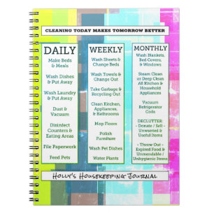 Persoonlijke handleiding voor het reinigen van de  notitieboek