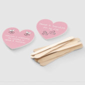 Persoonlijke handleiding - Wedding Keepomwille Handwaaier (Niet-gemonteerd)