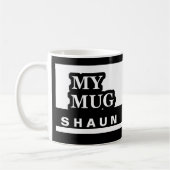 Persoonlijke handschoenen koffiemok (Links)