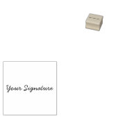 Persoonlijke handtekening rubberstempel (Gestempeld)