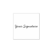 Persoonlijke handtekening rubberstempel (Afrduk)