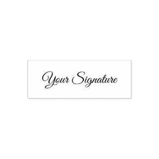 Persoonlijke handtekening zelfinktende stempel
