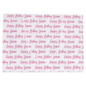 Persoonlijke Happy Birthday-foto Groot Cadeauzakje (Achterkant)