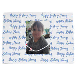 Persoonlijke Happy Birthday-foto Groot Cadeauzakje