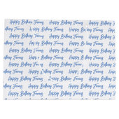 Persoonlijke Happy Birthday-foto Groot Cadeauzakje (Achterkant)