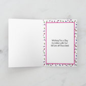 Persoonlijke Happy Birthday Hand getekende Whimsic Kaart (Binnen)