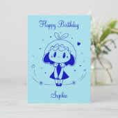 Persoonlijke Happy Birthday Kaart (Staand voorkant)