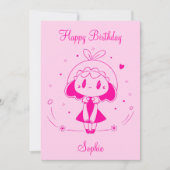 Persoonlijke Happy Birthday Kaart (Voorkant)