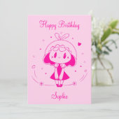 Persoonlijke Happy Birthday Kaart (Staand voorkant)