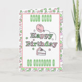 Persoonlijke Happy Birthday Kaart (Voorkant)