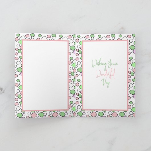 Persoonlijke Happy Birthday Kaart (Binnen)