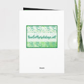 Persoonlijke Happy Birthday-kaart Kaart (Achterkant)