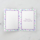 Persoonlijke Happy Birthday-kaart voor zuster Kaart (Binnen)