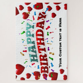 Persoonlijke Happy Birthday Legpuzzel
