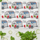 Persoonlijke 'Happy Campers' Keuken Theedoek (Gevouwen)