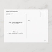 Persoonlijke Happy Easter Eggs kleurig Feestdagenkaart (Achterkant)