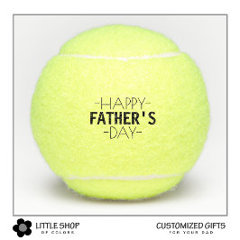 Persoonlijke Happy Fathers Dag Tennisballen