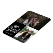 Persoonlijke Happy Friendsgiving Photo Magnet Magneet (Linkerzijde)