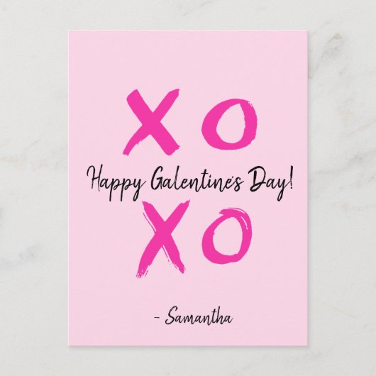 Persoonlijke Happy Galentine-dag Feestdagenkaart (Voorkant)