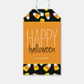 Persoonlijke Happy Halloween Cadeaulabel (Voorkant)