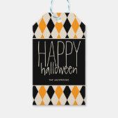 Persoonlijke Happy Halloween Cadeaulabel (Voorkant)