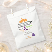 Persoonlijke Happy Halloween | Getuigen gaan de st Bedankzakje (Geknipt)