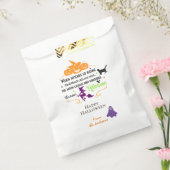 Persoonlijke Happy Halloween | Getuigen gaan de st Bedankzakje (Gezegeld)