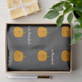 Persoonlijke Happy Halloween Pumpkin Tissuepapier (Geschenk)