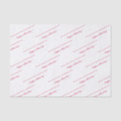Persoonlijke Happy Mother's Day Bundle Gift Set Tissuepapier (Voorkant)
