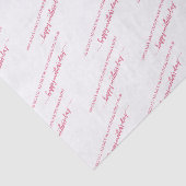 Persoonlijke Happy Mother's Day Bundle Gift Set Tissuepapier (Detail)