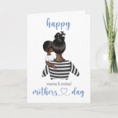 Persoonlijke Happy Mothers Day door Son Kaart (Voorkant)