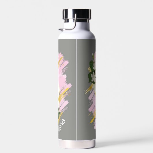 Persoonlijke Happy Mothers Day Waterfles (Rechts)