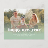 Persoonlijke Happy New Jaren Feestdagenkaart (Voorkant)