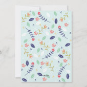 Persoonlijke Happy Paaskaart Feestdagenkaart (Achterkant)