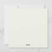 Persoonlijke Happy Paast Bunny met Ei Feestdagenkaart (Achterkant)