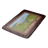 Persoonlijke Happy Retirement cadeaus voor mam Bro Badmat (Gekanteld)